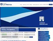 Tablet Screenshot of agenzie.gruppolaprecisa.com
